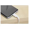 StarTech.com Cavo di ricarica USB-A a USB-C da 1 m – Cavo robusto per ricarica rapida e sincronizzazione USB 2.0 a USB Type-C – Guaina in TPE resistente con fibra aramidica M/M 3A Bianco – Samsung S10, iPad Pro, Pixel