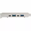 StarTech.com Scheda USB PCIe a 4 porte – Scheda di espansione USB PCI Express 10 Gbit/s con 2 controller – 2x porte USB-C e 2x USB-A (USB 3.2/3.1 Gen 2) – Scheda PCIe USB/USB-C – Full Profile