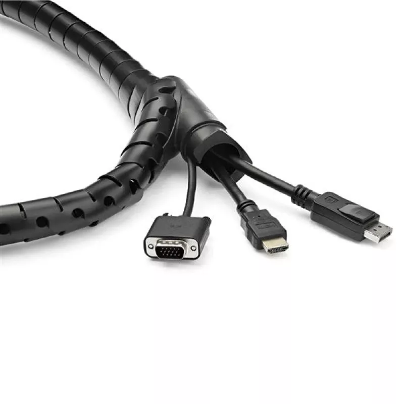 StarTech.com Guaina per gestione cavi da 2,5 m (8,2 ft.) – Spirale – Diametro 45 mm