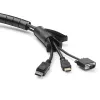 StarTech.com Guaina a spirale per gestione cavi da 2,5 m – Diametro 25 mm