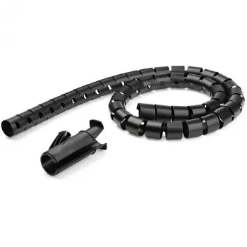 StarTech.com Guaina per gestione cavi da 1,5 m (4,9 ft.) – Spirale – Diametro 45 mm (1,8 in.)