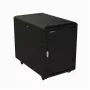 StarTech.com Armadio rack server 15U a 4 montanti, armadio dati 19 pollici con serratura per attrezzature informatiche/AV/IT, rack per ufficio/rete domestica con ruote e guide di montaggio regolabili