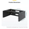 StarTech.com rack di rete a parete 4U - profondo 14 pollici (profilo piatto) - supporto per pannello patch 19 pollici per server piatti e apparecchiature IT, switch di rete - portata 20 kg, nero