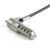 StarTech.com cavo di sicurezza per laptop da 2 m - cavo di sicurezza con lucchetto a combinazione a 4 cifre compatibile con Nano-Slot - cavo antifurto in acciaio rivestito in vinile serializzato per computer/dispositivi con Nano-Slot