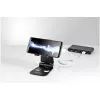 StarTech.com supporto per telefono e tablet - supporto pieghevole universale per dispositivi mobili per smartphone e tablet - supporto ergonomico regolabile per telefono con più angolazioni per la scrivania - portatile - nero