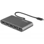 StarTech.com mini dock Thunderbolt dual monitor, HDMI 4K 60Hz, hub senza driver per Windows e Mac, Gigabit Ethernet, 1 x USB 5Gbps e 1x USB 2.0, cavo da 28 cm
