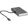 StarTech.com mini dock Thunderbolt dual monitor, HDMI 4K 60Hz, hub senza driver per Windows e Mac, Gigabit Ethernet, 1 x USB 5Gbps e 1x USB 2.0, cavo da 28 cm