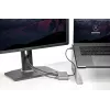 StarTech.com mini dock Thunderbolt dual monitor, HDMI 4K 60Hz, hub senza driver per Windows e Mac, Gigabit Ethernet, 1 x USB 5Gbps e 1x USB 2.0, cavo da 28 cm