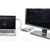 StarTech.com mini dock Thunderbolt dual monitor, HDMI 4K 60Hz, hub senza driver per Windows e Mac, Gigabit Ethernet, 1 x USB 5Gbps e 1x USB 2.0, cavo da 28 cm