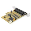 StarTech.com scheda adattatore seriale RS232 PCI Express a 8 porte, scheda seriale PCIe RS232, 16C1050 UART, controller multiporta seriale DB9/scheda di espansione, protezione ESD 15kV, solo Windows - TAA