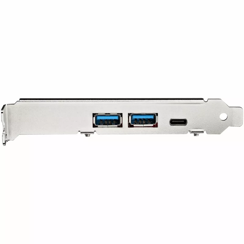 StarTech.com scheda PCIe USB a 5 porte - scheda PCIe USB 3.1 Gen 2 10Gbps con 1x USB-C e 2x USB-A - 1x 2 porte IDC (espansione header USB interno 5Gbps) - scheda controller USB C PCI Express