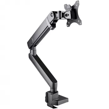 StarTech.com braccio monitor da scrivania con 2x porte USB 3.0, supporto singolo monitor Full Motion sottile, fino a 34 pollici (8 kg) display VESA, montaggio a morsetto/passacavo, molla meccanica