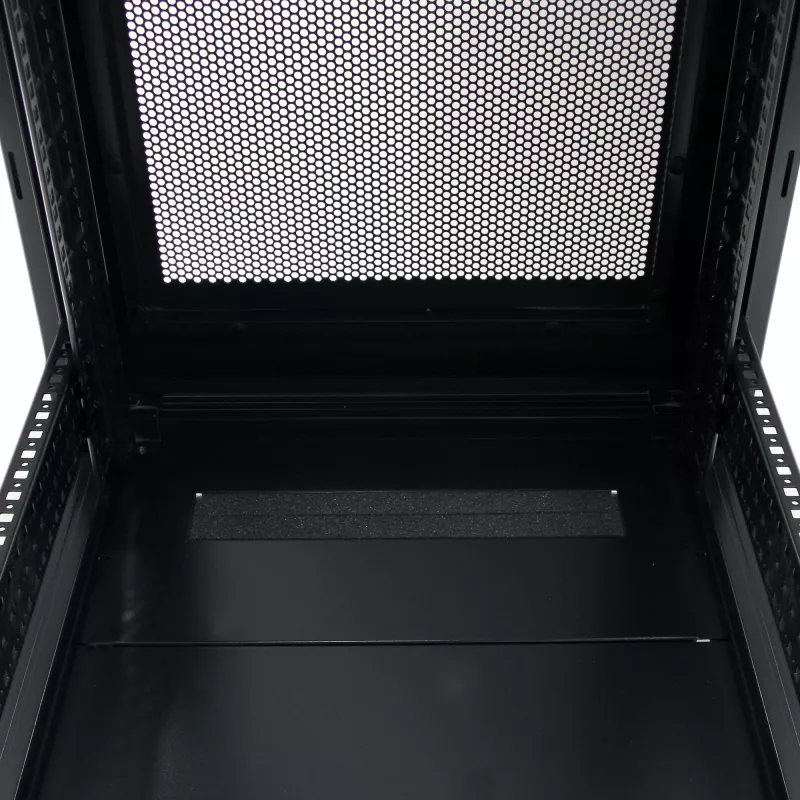 StarTech.com armadio rack server 32U a 4 montanti, armadio rack dati 19 pollici con serratura per apparecchiature computer/AV/IT, rack di rete per ufficio/casa con ruote e guide di montaggio regolabili
