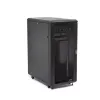 StarTech.com armadio rack server 32U a 4 montanti, armadio rack dati 19 pollici con serratura per apparecchiature computer/AV/IT, rack di rete per ufficio/casa con ruote e guide di montaggio regolabili