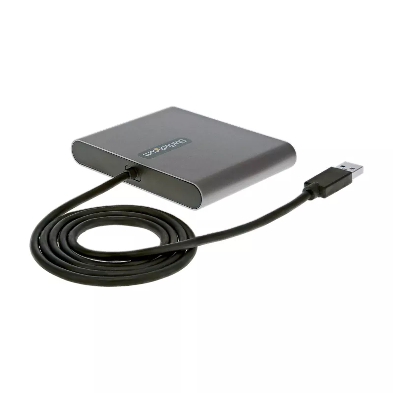 StarTech.com adattatore USB 3.0 a quad HDMI, convertitore USB a 4x monitor HDMI per Windows (nessun supporto per macOS/ChromeOS/Linux) - TAA