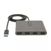 StarTech.com adattatore USB 3.0 a quad HDMI, convertitore USB a 4x monitor HDMI per Windows (nessun supporto per macOS/ChromeOS/Linux) - TAA