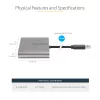 StarTech.com adattatore USB 3.0 a quad HDMI, convertitore USB a 4x monitor HDMI per Windows (nessun supporto per macOS/ChromeOS/Linux) - TAA