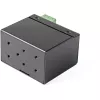 StarTech.com convertitore di media industriale PoE+ da fibra ottica a Ethernet 30W - SFP a RJ45 - fibra ottica Singlemode/Multimode a Gigabit Ethernet in rame - formato mini/compatto - IP-30/ -40 a +75°C