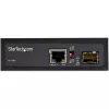 StarTech.com convertitore di media industriale PoE+ da fibra ottica a Ethernet 60W - SFP a RJ45 - fibra ottica Singlemode/Multimode a Gigabit Ethernet in rame - formato compatto - IP30/ -40 a +75 °C