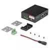 StarTech.com convertitore di media industriale PoE+ da fibra ottica a Ethernet 60W - SFP a RJ45 - fibra ottica Singlemode/Multimode a Gigabit Ethernet in rame - formato compatto - IP30/ -40 a +75 °C