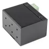 StarTech.com convertitore di media industriale da fibra ottica a Ethernet - 100 Mbit/s SFP a RJ45/Cat6 - fibra ottica Singlemode/Multimode a rete in rame - 12-56 V DC - IP-30 / -40 a +75 °C