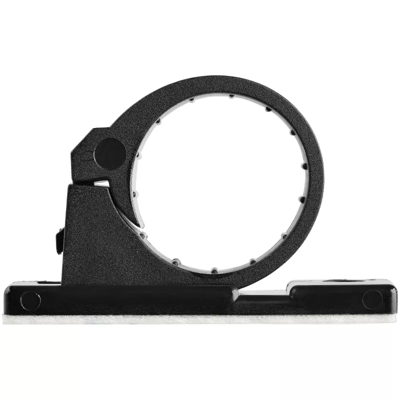 StarTech.com 100 clip autoadesive per la gestione dei cavi nero - organizer per cavi di rete/Ethernet/da scrivania ufficio/computer - supporti adesivi per cavi/linee - clip autoadesiva in nylon UL/94V-2 resistente al fuoco