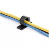 StarTech.com 100 clip autoadesive per la gestione dei cavi nero - organizer per cavi di rete/Ethernet/da scrivania ufficio/computer - supporti adesivi per cavi/linee - clip autoadesiva in nylon UL/94V-2 resistente al fuoco
