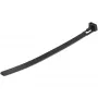 StarTech.com fascette riutilizzabili da 15 cm - larghe 7 mm, diametro fascio 35 mm, resistenza alla trazione 22 kg, fascette in nylon rimovibili, uso interno/esterno, 94V-2/UL listato, confezione da 100 - nero