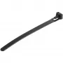 StarTech.com fascette riutilizzabili da 12cm - larghe 7mm, diametro fascio 30mm, resistenza alla trazione 22kg, fascette in nylon rimovibili, uso interno/esterno, 94V-2/UL listato, confezione da 100 - nero