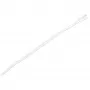 StarTech.com fascette da 8 pollici (20 cm) con foro di montaggio - larghe 1/8 pollici (4 mm), diametro fascio 2 pollici (52 mm), resistenza alla trazione 50 lb (22 kg), fascette in nylon 66 autobloccanti con foro per vite, UL listato, confezione da 100