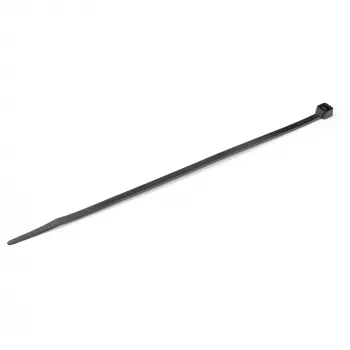StarTech.com fascette da 20 cm - larghe 4 mm, diametro fascio 55 mm, resistenza alla trazione 22 kg, fascette in nylon autobloccanti con punta ricurva - 94V-2/UL listato, confezione da 1000 - nero