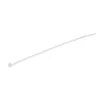 StarTech.com confezione da 100 fascette da 6 pollici (15 cm) - larghe 1/8 pollici (3,6 mm), diametro fascio 1-3/8 pollici (39 mm), resistenza alla trazione 40 lb (18 kg), fascette in nylon autobloccanti con punta ricurva, UL listato, bianco - TAA