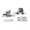 StarTech.com Scheda PCI seriale parallela combo con due porte seriali RS232 (DB9) e 1 porta parallela LPT (DB25) – scheda adattatore combo PCI – controller per schede di espansione PCI – scheda PCI per stampante