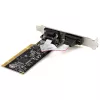 StarTech.com Scheda PCI seriale parallela combo con due porte seriali RS232 (DB9) e 1 porta parallela LPT (DB25) – scheda adattatore combo PCI – controller per schede di espansione PCI – scheda PCI per stampante