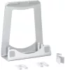 StarTech.com Supporto per laptop - supporto rialzato 2-in-1 per laptop o supporto verticale - ideale per Ultrabook e MacBook Pro/Air - supporto ergonomico angolato per notebook da scrivania - argento, alluminio