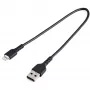 StarTech.com Cavo USB-A a Lightning nero robusto da 30 cm – cavo di ricarica/sincronizzazione USB Type-A a Lightning heavy-duty in fibra aramidica ruvida – certificato Apple MFi iPad/iPhone 12