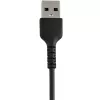 StarTech.com Cavo USB-A a Lightning nero robusto da 30 cm – cavo di ricarica/sincronizzazione USB Type-A a Lightning heavy-duty in fibra aramidica ruvida – certificato Apple MFi iPad/iPhone 12