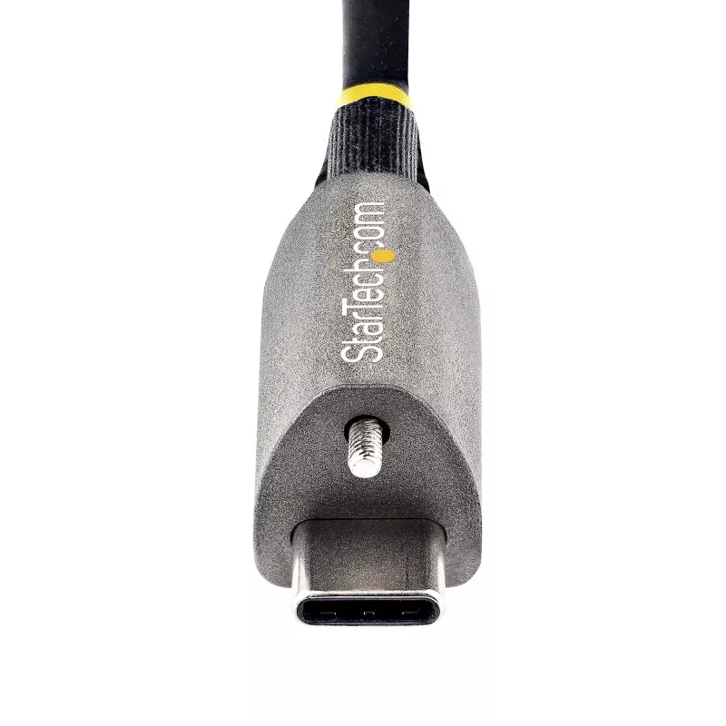 StarTech.com Cavo USB-C con blocco a vite superiore da 50 cm 10 Gbit/s – cavo USB 3.1/3.2 Gen 2 Type-C – ricarica Power Delivery 100 W (5 A), DP Alt Mode – singolo blocco a vite, cavo USB-C ricarica/sincronizzazione