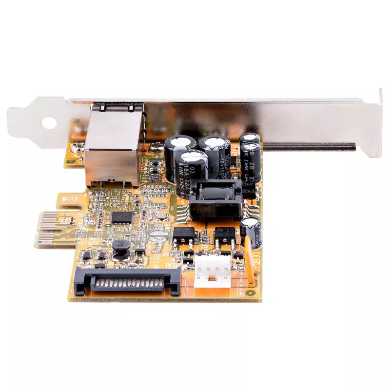 StarTech.com Scheda di rete PoE 2.5Gbps a 1 porta, scheda Ethernet PCIe con RJ45, NIC PoE 30W 802.3at per desktop/server, adattatore di rete PoE-LAN con staffa low-profile, NBaseT, Windows/Linux