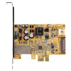 StarTech.com Scheda di rete PoE 2.5Gbps a 1 porta, scheda Ethernet PCIe con RJ45, NIC PoE 30W 802.3at per desktop/server, adattatore di rete PoE-LAN con staffa low-profile, NBaseT, Windows/Linux