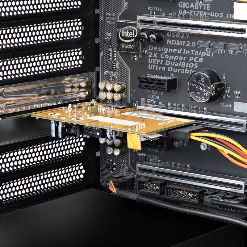 StarTech.com Scheda di rete PoE 2.5Gbps a 1 porta, scheda Ethernet PCIe con RJ45, NIC PoE 30W 802.3at per desktop/server, adattatore di rete PoE-LAN con staffa low-profile, NBaseT, Windows/Linux
