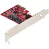 StarTech.com Scheda SATA PCIe - scheda di espansione PCIe SATA a 2 porte - 6Gbps - full/low profile - adattatore/controller da PCI Express a SATA - ASM1062R SATA RAID - convertitore da PCIe a SATA