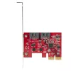 StarTech.com Scheda SATA PCIe - scheda di espansione PCIe SATA a 2 porte - 6Gbps - full/low profile - adattatore/controller da PCI Express a SATA - ASM1062R SATA RAID - convertitore da PCIe a SATA