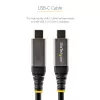 StarTech.com Cavo USB-C da 20 pollici (50 cm) 10 Gbit/s – cavo USB 3.1 Type-C – ricarica Power Delivery 100 W (5 A), DP Alt Mode – cavo USB-C per laptop/telefono/dispositivo USB-C – ricarica/sincronizzazione