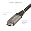 StarTech.com Cavo USB-C da 20 pollici (50 cm) 10 Gbit/s – cavo USB 3.1 Type-C – ricarica Power Delivery 100 W (5 A), DP Alt Mode – cavo USB-C per laptop/telefono/dispositivo USB-C – ricarica/sincronizzazione