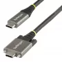 StarTech.com Cavo USB-C con blocco a vite laterale da 0,91 m 10 Gbit/s – cavo USB-C certificato USB-IF – cavo USB 3.1/3.2 Gen 2 Type-C – ricarica Power Delivery 100 W (5 A), DP Alt Mode – doppio blocco a vite – cavo USB-C ricarica/sincronizzazione