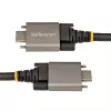 StarTech.com Cavo USB-C con blocco a vite laterale da 0,91 m 10 Gbit/s – cavo USB-C certificato USB-IF – cavo USB 3.1/3.2 Gen 2 Type-C – ricarica Power Delivery 100 W (5 A), DP Alt Mode – doppio blocco a vite – cavo USB-C ricarica/sincronizzazione