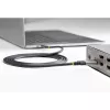 StarTech.com Cavo USB-C con blocco a vite laterale da 0,91 m 10 Gbit/s – cavo USB-C certificato USB-IF – cavo USB 3.1/3.2 Gen 2 Type-C – ricarica Power Delivery 100 W (5 A), DP Alt Mode – doppio blocco a vite – cavo USB-C ricarica/sincronizzazione