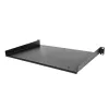 StarTech.com Ripiano per rack server 1U - ripiano universale a mensola per rack e armadi di rete 19 pollici - design durevole - portata 55lb/25kg - vassoio profondo 12 pollici