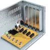 StarTech.com Chassis di espansione PCIe a 4 slot con scheda host PCIe x2, PCIe 2.0 – 10 Gbit/s, slot PCIe esterni per desktop/server, box/adattatore di espansione PCI Express, 4 slot PCIe x1